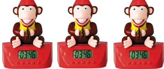 Monkey With Banging Cymbals Alarm Clock &pound;5.98 @ Argos eBay Outlet