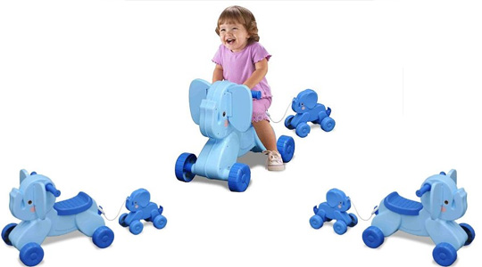 Mookie Moose Mountain Trunk The Elephant Ride-On Toy &pound;21.23 @ Amazon