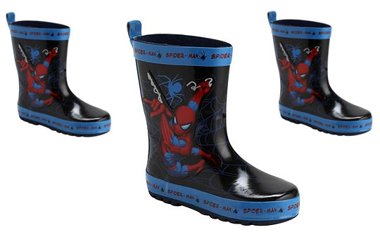 Spiderman Wellies &pound;4 @ Matalan