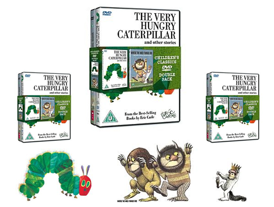 The Very Hungry Caterpillar And Where The Wild Things Are DVD Box Set &pound;5 @ Asda Direct