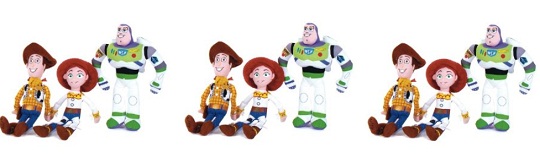 Disney Toy Story 3 Plus Set &pound;13.99 @ Amazon