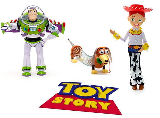 Toy Story Talking Toys &pound;15 @ The Disney Store