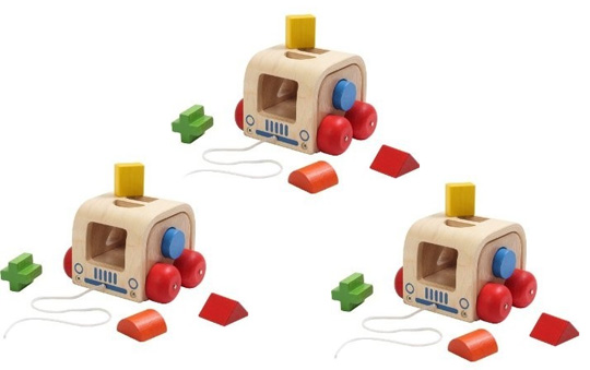 Viola Wooden Pull-Along Shape Sorter Toy &pound;5.88 @ Amazon