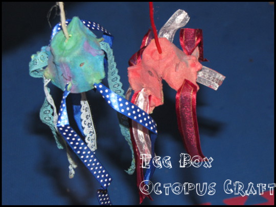 Egg Box Octopus Crafts