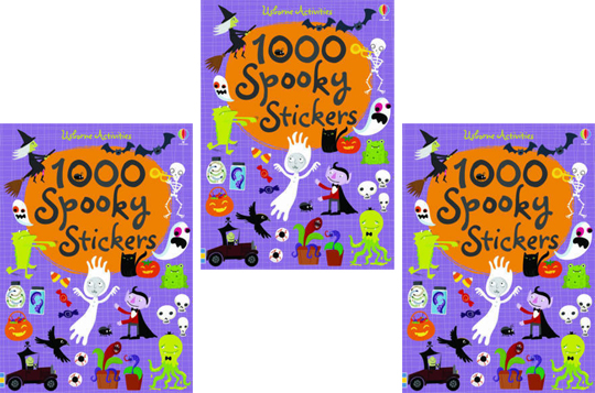 1000 Spooky Stickers Book &pound;3.99 @ The Book People