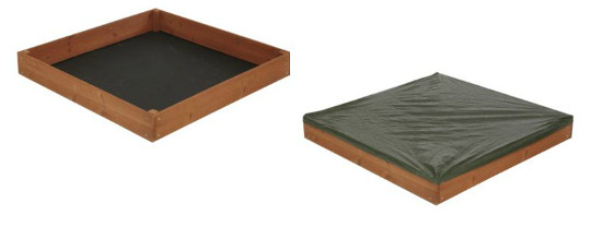 Plum Junior Outdoor Play Wooden Sand Pit &pound;5 @ B&amp;Q