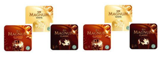 Walls Magnum 3 Pack &pound;1.24 @ Tesco