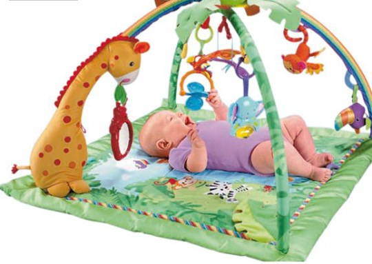 Fisher-Price Rainforest Melodies And Lights Deluxe Baby Gym &pound;33.99 @ Argos