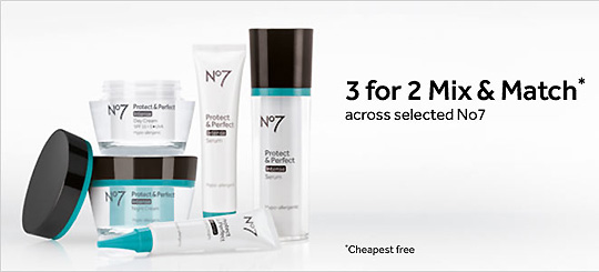3 For 2 On Boots No7 MakeUp And Skincare