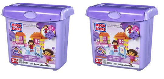 Dora Mega Bloks Scoop Bucket &pound;11.99 @ Home Bargains