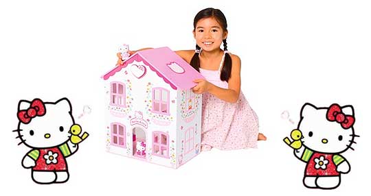 Hello Kitty Wooden Doll's House &pound;44.99 @ Argos