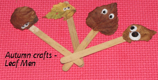 Leaf Men Crafts