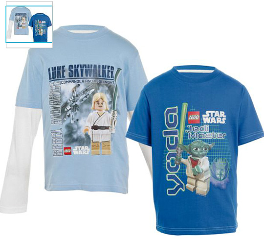 Two LEGO Star Wars Boys T-Shirts &pound;3.99 @ Argos