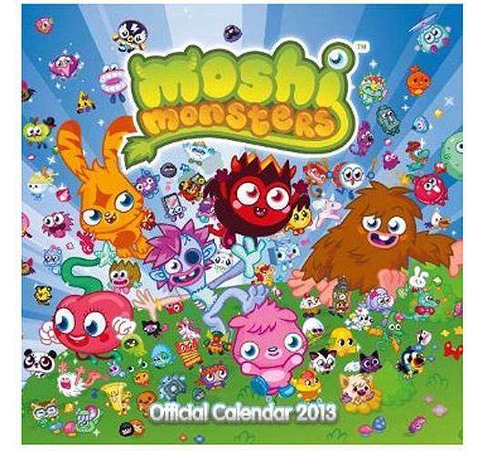 Moshi Monsters 2013 Calendar &pound;4 @ Amazon