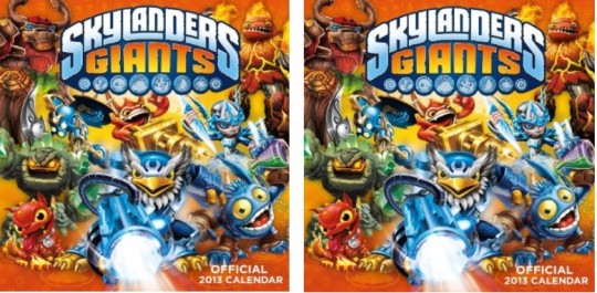 Skylanders Giants 2013 Calendar £4.39 @ Amazon Skylanders Giants 2013 Calendar £4.39 @ Amazon