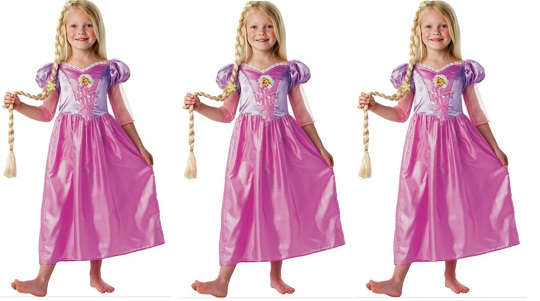Rubies Deluxe Tangled Dress Costume Review