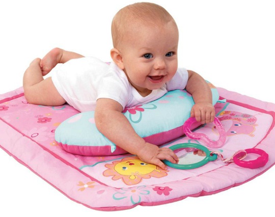 Bright Starts Little Blooms Prop &amp; Baby Play Mat &pound;6.47 @ Tesco Direct
