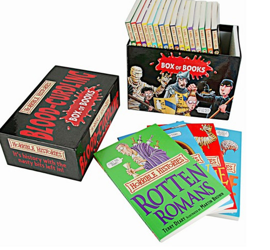 Horrible Histories Blood Curdling Box of Books &pound;19.99 @ The Works