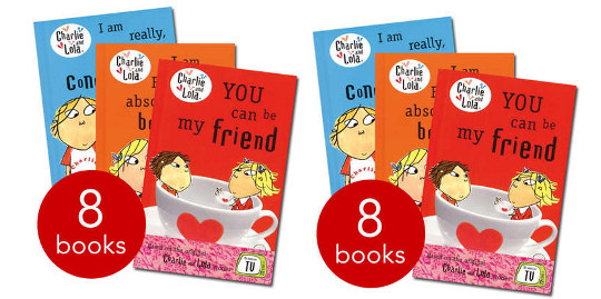 Charlie &amp; Lola Mini Rucksack Free Delivery &pound;6.99 @ The Book People