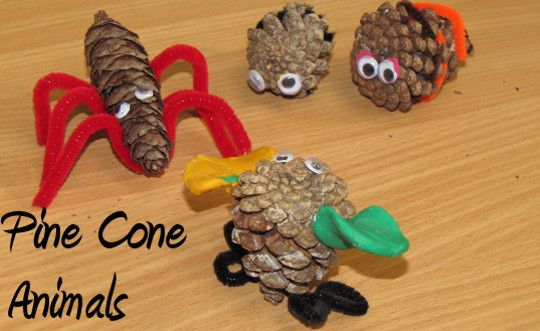 Workshop Wednesday: Pine Cone Animals
