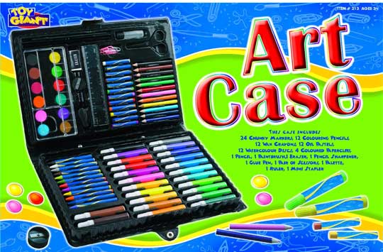 Art Case (86 Pieces) &pound;6.99 @ Amazon
