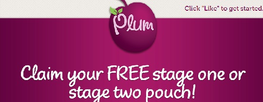 Baby Freebie: Free Stage One And Stage Two Plum Baby Pouches