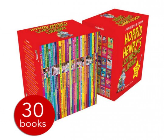 Horrid Henry Box Set 30 Books &pound;25 @ The Book People