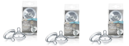 Tommee Tippee Closer To Nature Teats &pound;2.80 @ Amazon