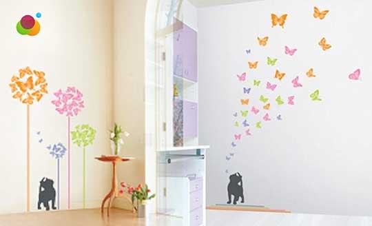 Wall Art Stickers (16 Designs To Choose From) &pound;8 @ LyncMeUp