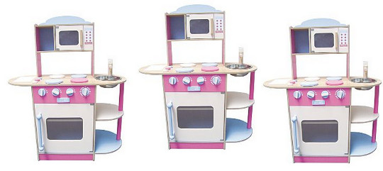 Wooden Play Kitchen &pound;35 @ Asda Direct