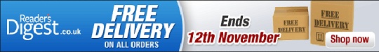 Free Delivery In Time For Christmas @ Readers Digest