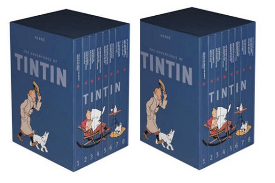The Complete Adventures of Tintin Box Set For &pound;45 @ Waterstones