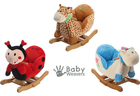 Baby Weavers Rocking Animals Rocking Toys &pound;39.90 @ Kiddicare