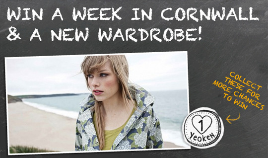 Free Competitions: Win A Week In Cornwall And A New Wardrobe Free Competitions: Win A Week In Cornwall And A New Wardrobe