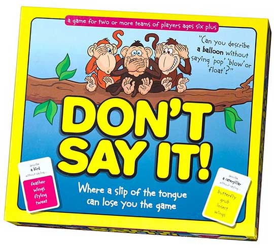 Don't Say It Game &pound;6.49 @ Amazon