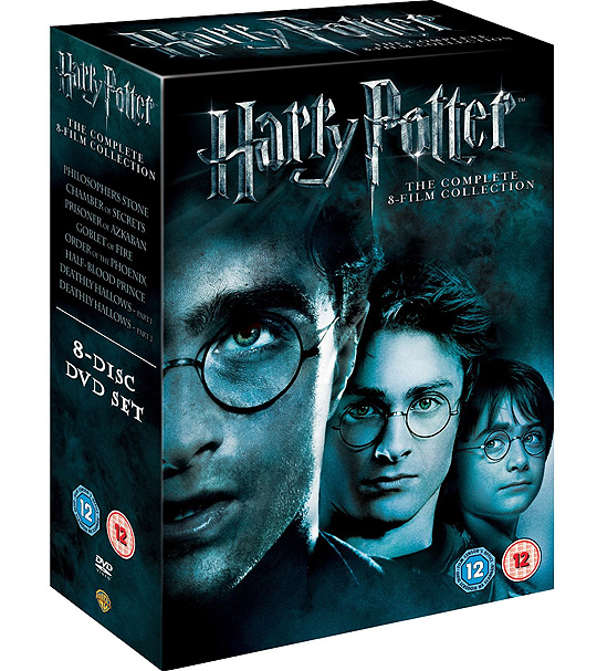 Harry Potter Complete DVD Collections: Blu Ray £27.49 Standard £20 @ Amazon Harry Potter Complete DVD Collections: Blu Ray £27.49 Standard £20 @ Amazon