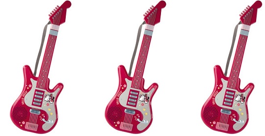 Hello Kitty Electric Guitar For &pound;9.99 @ Toys R Us