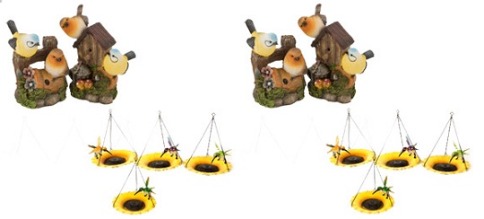 Sunflower bird Feeder And Two Motion Activated Tweeting Birds For £18.99 @ Readers Digest Sunflower bird Feeder And Two Motion Activated Tweeting Birds For £18.99 @ Readers Digest