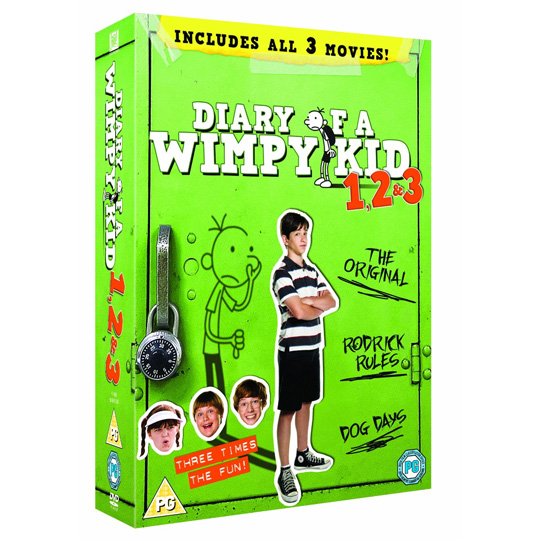 Diary Of A Wimpy Kid DVD Movie Collection (All 3) £14.99 @ Amazon Diary Of A Wimpy Kid DVD Movie Collection (All 3) £14.99 @ Amazon
