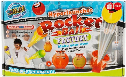 Wild Science Hyperlauncher Rocket Ball Factory For &pound;10.49 @ WH Smith