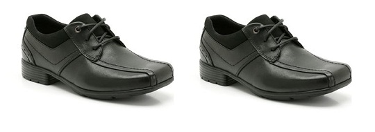 Clarks Black Leather Boys School Shoes &pound;12 @ Clarks