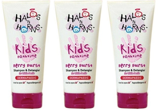 Pack Of Three Halos N Horns Berry Burst Shampoo And Detangler For £3.60 @ Amazon Pack Of Three Halos N Horns Berry Burst Shampoo And Detangler For £3.60 @ Amazon