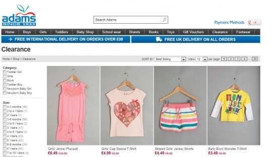 Kids Clothes Clearance @ Adams Kids Clothes Clearance @ Adams