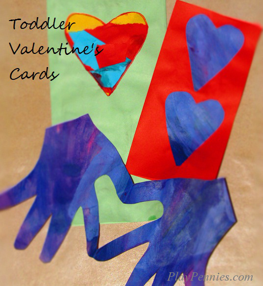 Workshop Wednesday: Toddler Valentine's Cards 