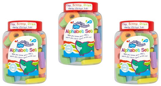 Bathtime Buddies Alphabet Bath Letters £3 @ Tesco Bathtime Buddies Alphabet Bath Letters £3 @ Tesco