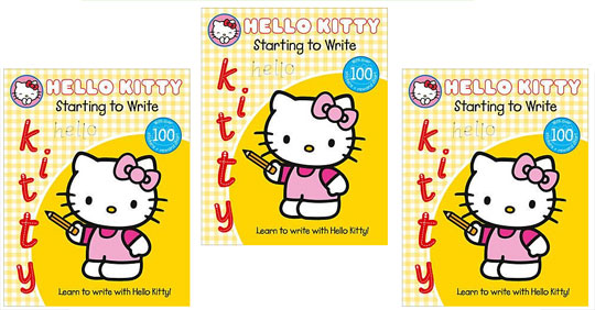 Learn With Hello Kitty: Starting To Write Book &pound;2 @ Asda