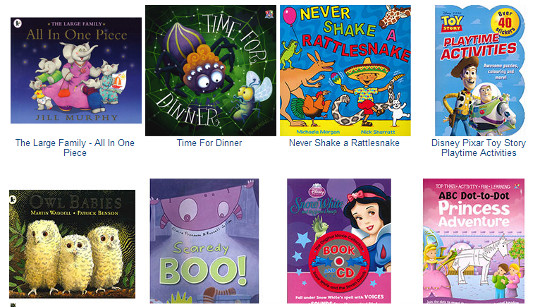 10 Books for &pound;10 And Free Delivery @ The Works