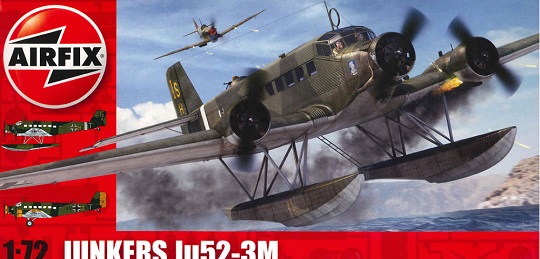 Airfix 1:72 Junkers Ju52-3M Model Kit For £12.99 @ The Works Airfix 1:72 Junkers Ju52-3M Model Kit For £12.99 @ The Works