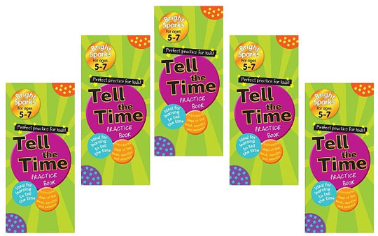 Bright Sparks Tell The Time Book &pound;1.25 @ Marks And Spencer
