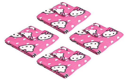 Hello Kitty Fleece Blanket &pound;3.50 @ Tesco Direct